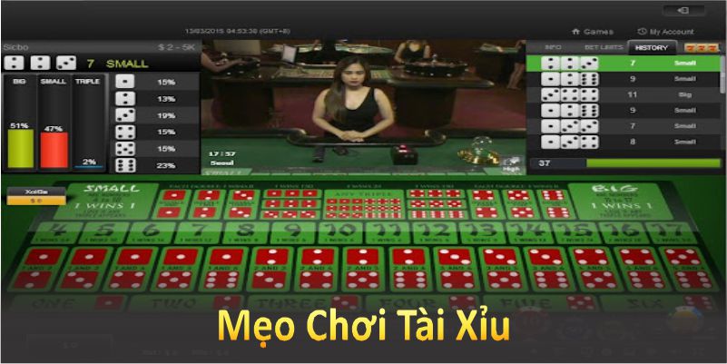 mẹo chơi tài xỉu